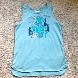 Girls Columbia Moisture Wicking Are We There Yet Tank